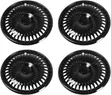 4pcs 15" Durable ABS Plastic Snap-On Wheel Covers - 1