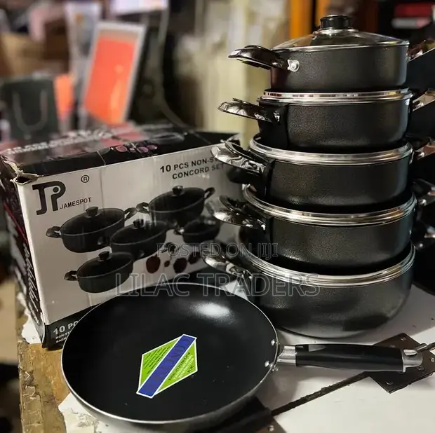 JP Nonstick Cookware Set - 11 Pieces - 1
