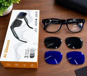 AI Smart Glasses with HD Camera & Bluetooth