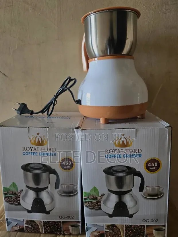 Royalford QG-002 450W Electric Coffee & Spice Grinder - 1