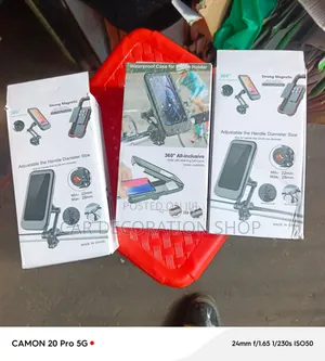 Waterproof Handlebar Smartphone Mount for Bikes