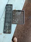 New Carbon Fiber License Plate Holder Set - 2