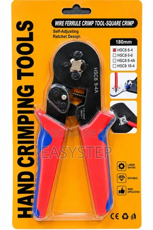 Wire Ferrule Crimping Tool HSC8 6-4A
