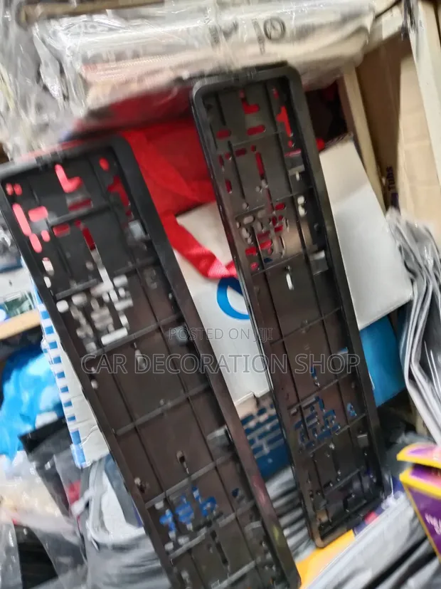 Namba za Sahani za Plastiki Nyeusi za Mlima za Mfumo Mpya Mrefu - 1