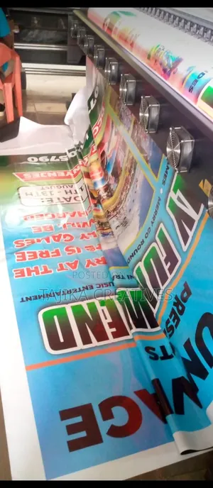 Banner Printing - 3.2m Wide, Any Length