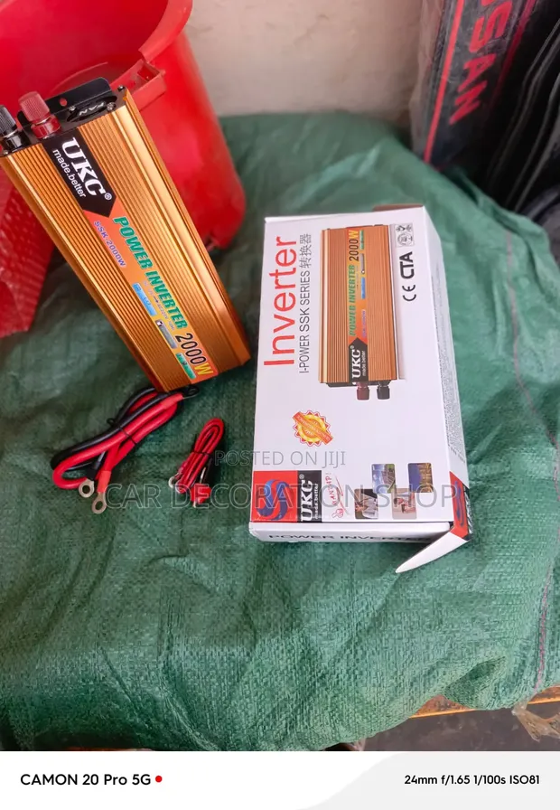 UKC 2000W Power Inverter with Metallic Casing - 1