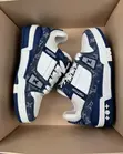 Louis Vuitton LV Trainer Monogram Denim Sneakers - 2