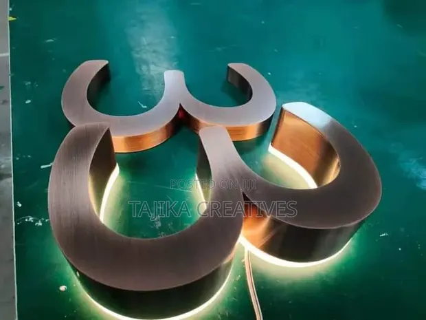 3D Letter Fabrication for Events & Branding - 1