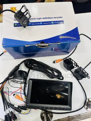 Commercial Vehicle 360° 4-Lens Surveillance Camera System
