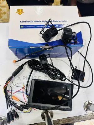 Commercial Vehicle 360° 4-Lens HD Surveillance Camera System
