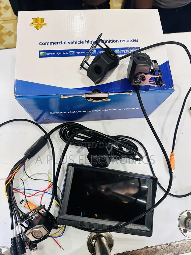 Commercial Vehicle 360° 4-Lens Surveillance Camera System - 1