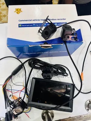 Commercial Vehicle 360° 4-Lens Surveillance Camera System
