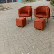 2 Simple Pedicure Sets, Burnt Orange - 1