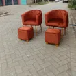 2 Simple Pedicure Sets, Burnt Orange - 2