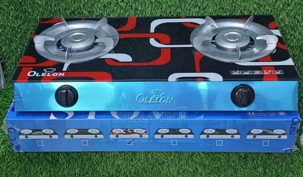 Olelon 2 Burner Glass Top Cooker - 1
