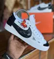 Custom Nike Blazer Low '77 Sneakers White/Black - 1