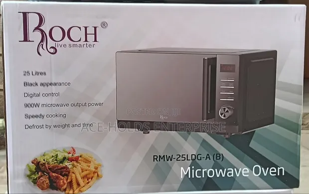 Roch 25L Digital Microwave Oven with Grill (900W) - 1