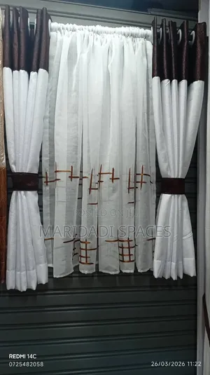 Stylish Kitchen Curtains - Brand New