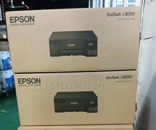 Epson L8050 EcoTank Printer ya Picha - 1