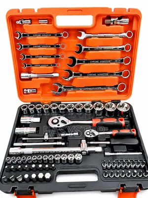 DEKO 82-Piece Socket & Spanner Tool Set