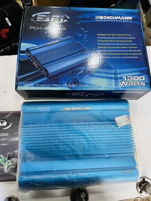 Boschmann Amplifier 4880 - Powerful Car Audio