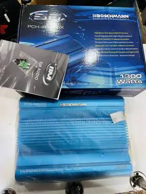 Boschmann Amplifier 4880 - Car Audio Power Amplifier