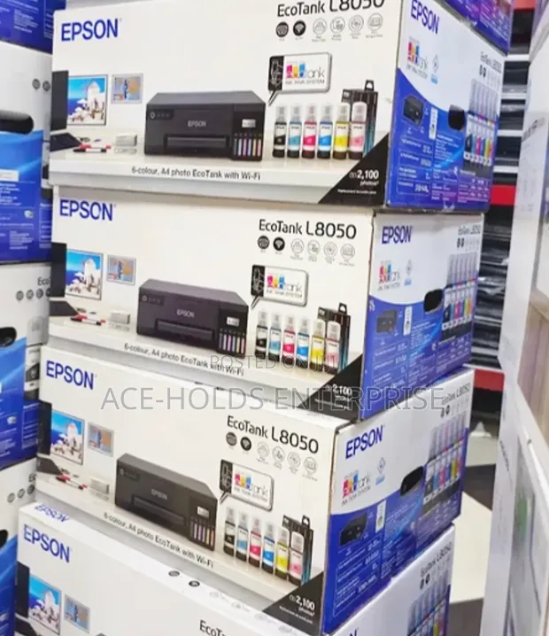 Epson L8050 EcoTank Photo Printer (Brand New) - 1