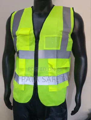 Reflective Safety Vest with Pocket