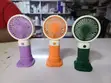 Portable Cartoon Fruit Mini Handheld Fan - 2