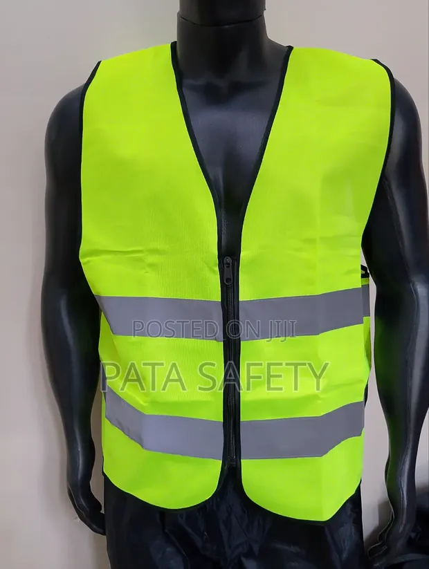 Reflective Vest with Zipper - 1