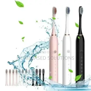 Sonic Electric Toothbrush na Vichwa 3 vya Brashi - Inachaji