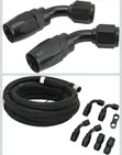 Brand New Fuel Hose Kit - 3m AN6 Aluminium - 3