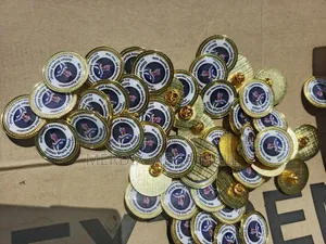 Merdix Solutions: 3cm Circle Lapel Pin