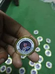 Merdix Solutions: 3cm Circle Lapel Pin - 3