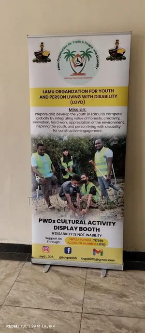 Events Rollup Banner Stand