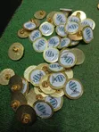 Merdix Lapel Pins Zilizobrandiwa 3cm - 1