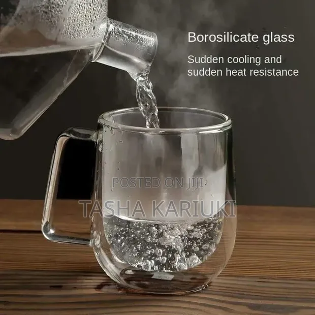 Borosilicate Double Wall Mug 350ml - 1