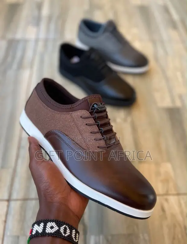 Classic Leather Men's Shoes - 1