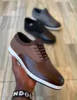 Classic Leather Men's Shoes - 1