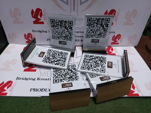 Acrylic Table Stand / Menu Holder - 1