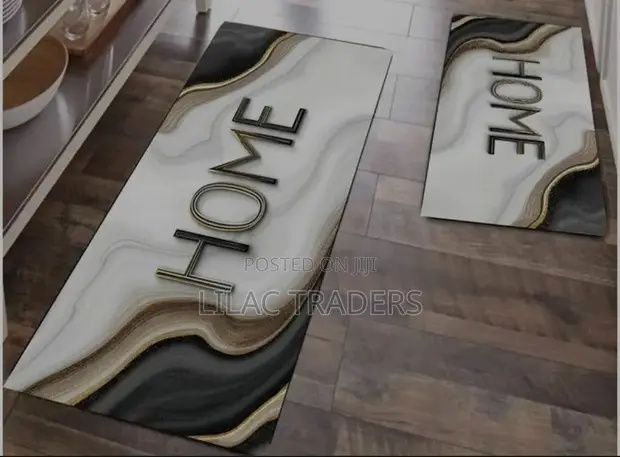 Premium 3D Kitchen Mats - 4mm Thick Anti-Slip - 1