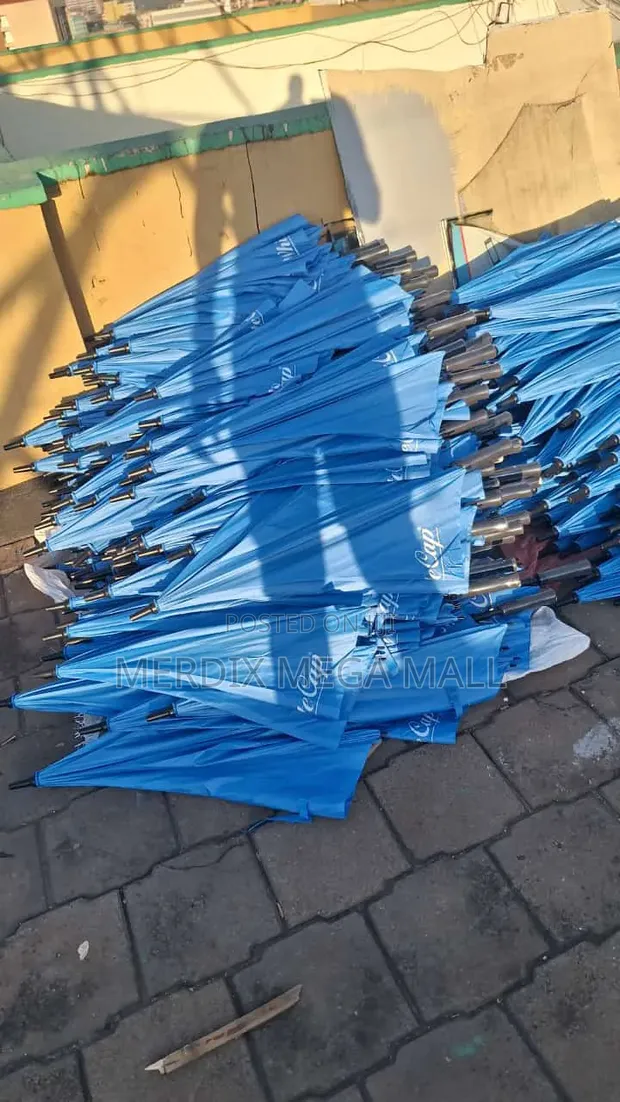 Sky Blue Umbrella - 1