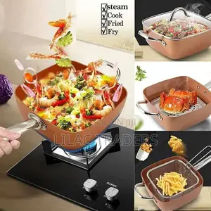 Jimc Copper Deep Frying Pan - Brand New