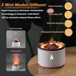 360ml Volcano Flame Humidifier Aroma Diffuser - 1