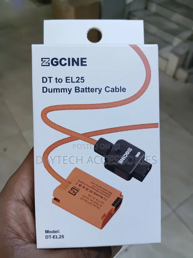ZGCINE D-Tap to EL25 Dummy Battery Cable for Nikon - 1