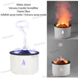 360ml Volcano Flame Humidifier Aroma Diffuser - 1