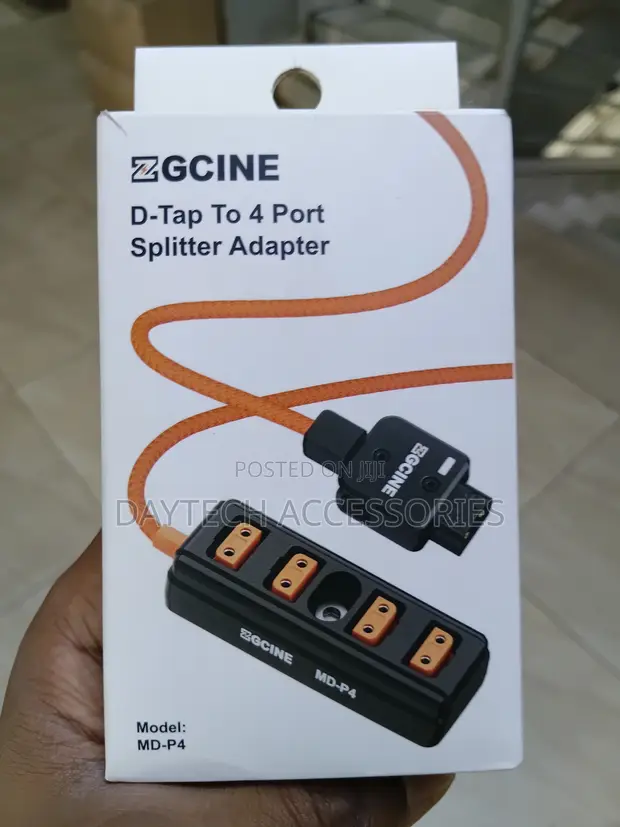 ZGCINE MD-P4 D-Tap to 4 D-Tap Splitter Cable - 1