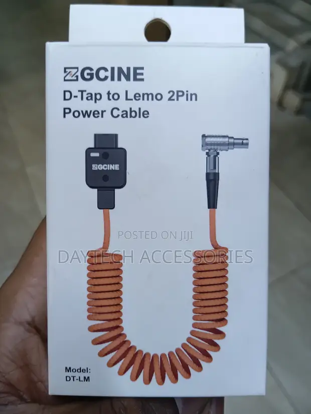 ZGCINE DT-LM D-Tap to 2-Pin LEMO Power Cable - 1