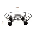 Stainless Steel Movable Gas Cylinder Trolley - 1