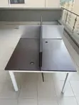 4-Part Modular Workstation & Conference Table Set - 1